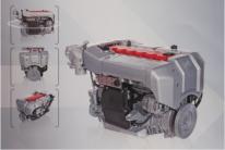 Antrieb duch 3 Hochleistungs-Marinemotoren von STEYER MOTORS